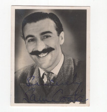 Sam Costa (1910-1981) Signed Photo / Autographed Singer, Disc Jockey