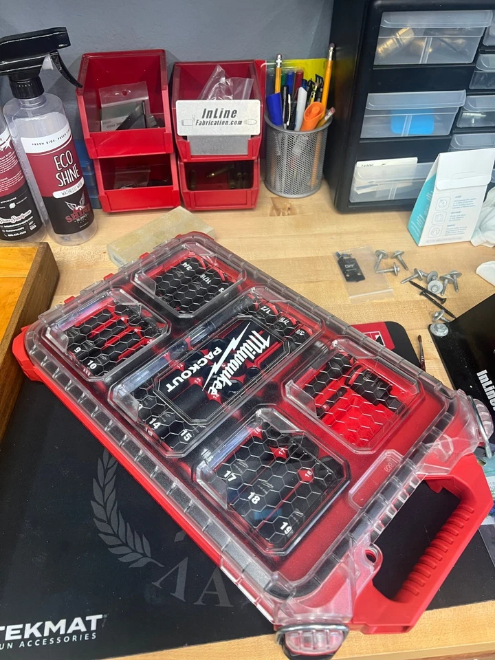 PACKOUT Low-Profile Insert for Milwaukee 43pc 3/8" Impact Sockets (49-66-7009) - Image 2 of 4