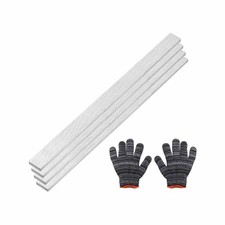 4 Set 304 Stainless Steel Flat Bar, 1/8" Thickness 19/32" Wide 8" Long Stainl...