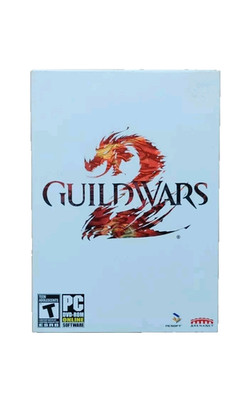 Guild Wars 2 PC Game DVD-ROM ArenaNet NCSoft with Sleeve and Manual 2-Disc Set