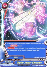Buddyfight TCG card X-CBT-A/0061EN C Deploy Impact Canceler! Driven to Disorder