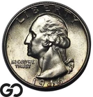 1946-D Washington Quarter, Solid Gem BU++