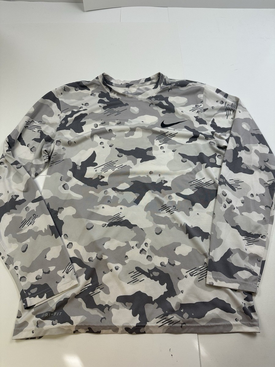 nike long sleeve camo