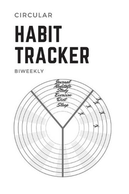 Circular Habit Tracker: A Year of Biweekly Habit Trackers by Lo - Books (English