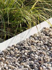 Multi Edge garden edging metal 100cm 17.5 cm | Buy online | White
