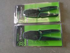 2 Greenlee 45500g Kwik Cycle Wire Crimping Tools New