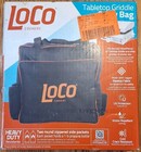 Loco Cookers 16 Inch Tabletop Griddle Grill Cover, 3 Zippered Side Pockets, New — photo 1