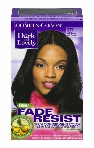 Dark and Lovely Fade Resistant Rich Conditioning Hair Color Jet Black 1 Count - Image 2 of 4