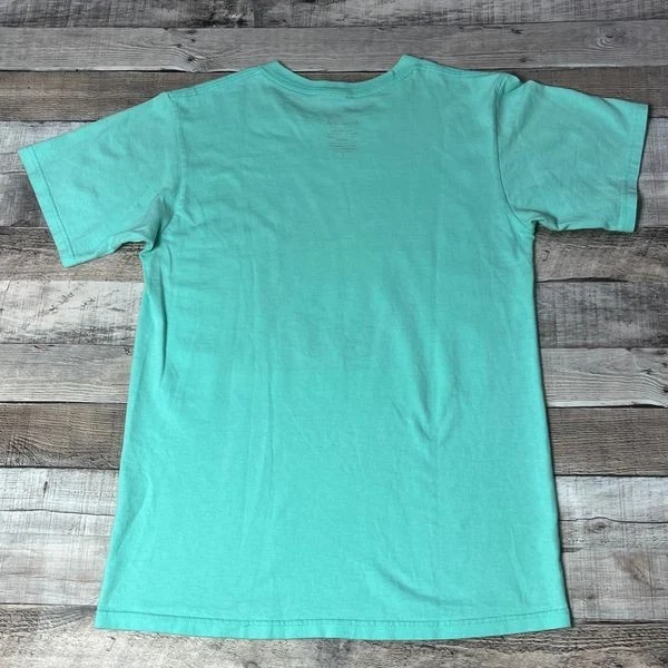 Camisa Diamond Supply pequena carimbo de pedra preciosa azul Tiffany 98 skatista streetwear - Imagem 2 de 4