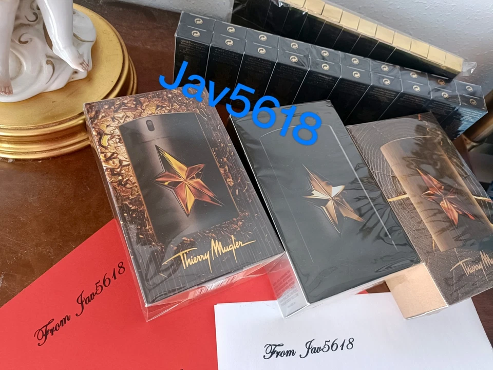 THIERRY MUGLER A MEN ANGEL EAU PARFUM LIMITED PURE MALT WOOD COFFEE,SEALED, 💥💥 - image 3 of 4