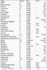 Young Living Oils Collection 40 bottles