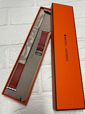HERMES Apple Watch Double Tour Lederband 40mm unbenutzt neu verpackt mit Papieren