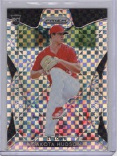 2019 Panini Prizm Power Plaid Prizm RC #53 Dakota Hudson /75 St. Louis Cardinals