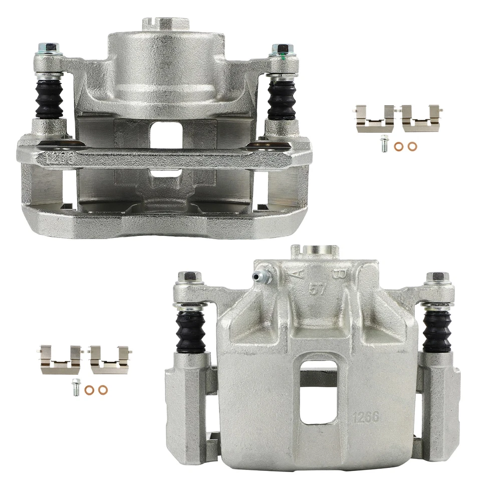 Pinzas de freno delanteras izquierda derecha 2 piezas para Acura RL 1999-2004 1999-2008 Acura TL Foto 4 de 4