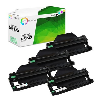 4PK TCT Premium DR-223CL BCYM For Brother HL-L3210CW L3230CDW Compatible Drum