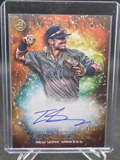 2022 Bowman Inception - Trey Sweeney - Gold Primordial Prospect Auto 09/50