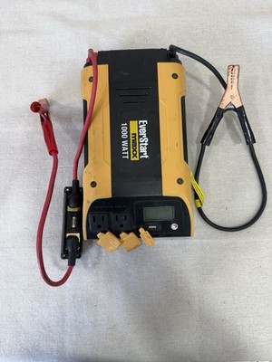 EverStart Maxx 1000W Power Inverter PC1000E 12V DC to 120V AC w/ Cables