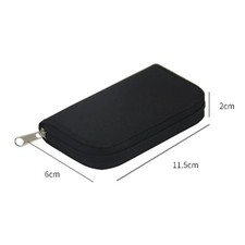 Memory Card Storage Bag 22Slots SD Cards Organiser Pouch Card Carrying Case