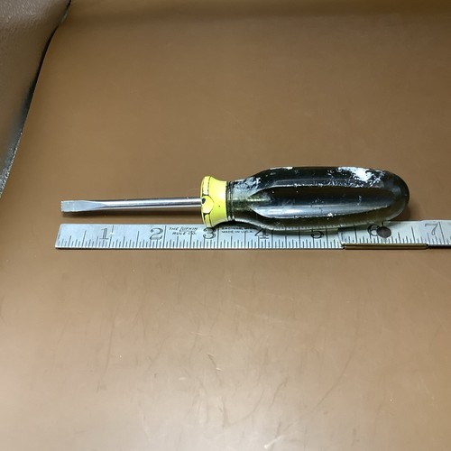 Vintage Stanley 66-193 Standard Screwdriver USA 3/16” And 6 1/2” Long Total - Picture 9 of 9