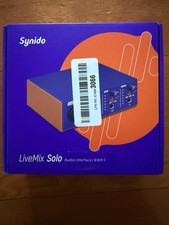 Synido Live Solo USB Audio Interface 2x2 XLR Mic Guitar Podcast USB Sound Card