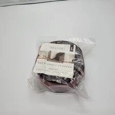 Vellure Door Draft Stopper Red 39"