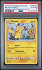 Pikachu SM162 Holo Promo Team Up Single Pack Blisters Pokemon PSA 6 *252
