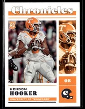 2023 Panini Chronicles Draft Picks #19 Hendon Hooker RC Lions Card 1901O