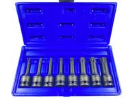 Asta Kraft Torx StecknüSse 8 Tlg NüSse T30-T80 Nuss Schlagschrauber