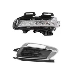 For 2015 2016 Chevy Cruze LED DRL Driving Light Fog Light Cover Bezel Right Side