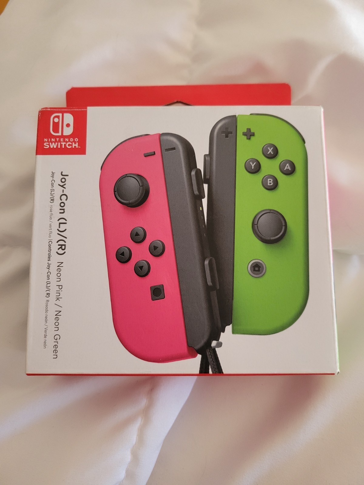 Nintendo Switch Joy-Con (L/R) Gamepad - Neon Green/Neon Pink