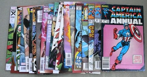 Bulk comic sale - 20 x Marvel comics; Captain America; Silver Surfer; Nova etc