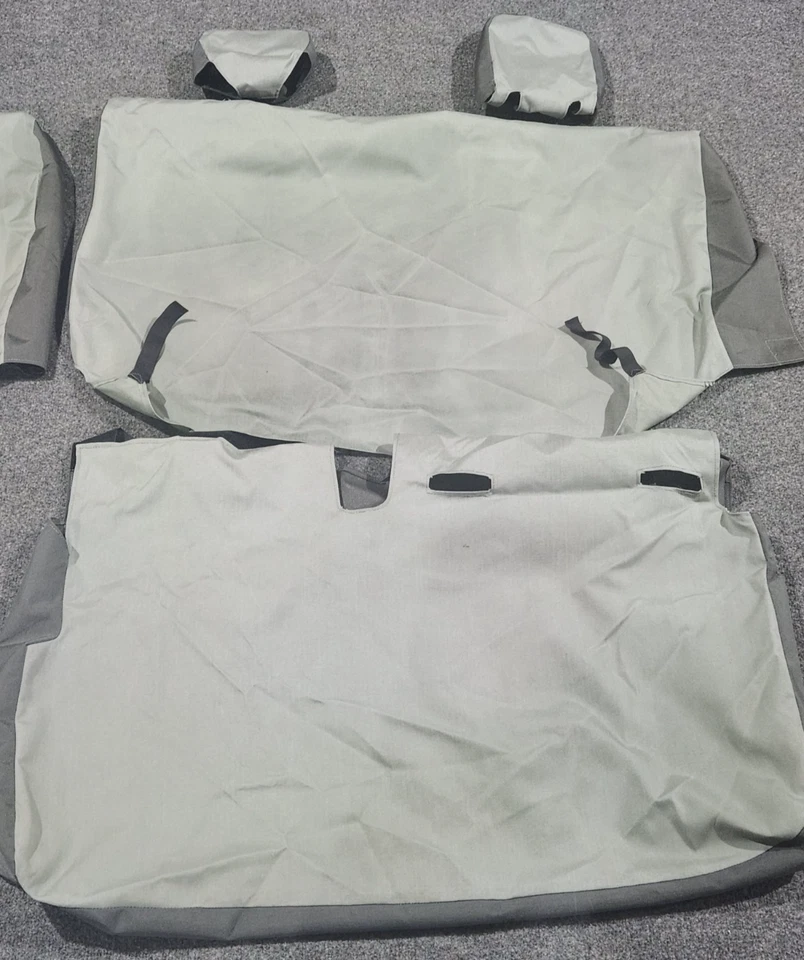 Marathon Cordura Seat Cover by Covercraft for 18-20 Ford F150, 2nd Row, Two Tone Foto 3 de 4