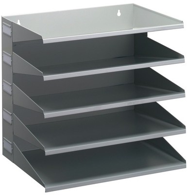DURABLE Sortierstation Business 5 Fächer grau
