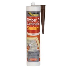 EVERBUILD TIMBER AND LAMINATE SEALANT FLOORING PINE, BEECH, OAK SILICONE