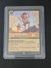 Foil Disney Lorcana Rise of the Floodborn Card 2 Christopher Robin Winnie Pooh