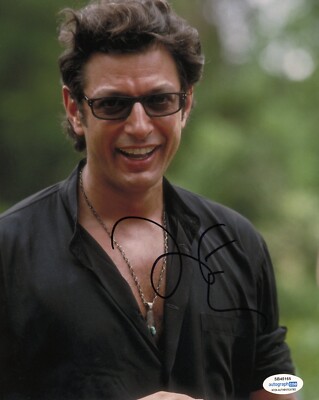 Jeff Goldblum Jurassic Park Autographed Signed 8x10 Photo ACOA | eBay