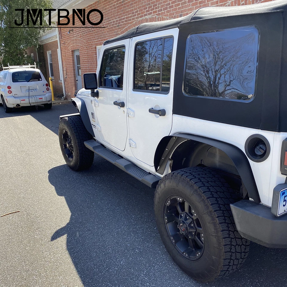 Para John Deere Gator XUV 835R 4 PIEZAS Guardabarros Llamaradas Extensión Ancho Arco de Rueda 6"" Foto 2 de 4