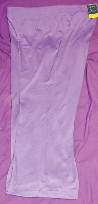NWT TEK GEAR SOFT on the go gear PANTS sz 3X purple
