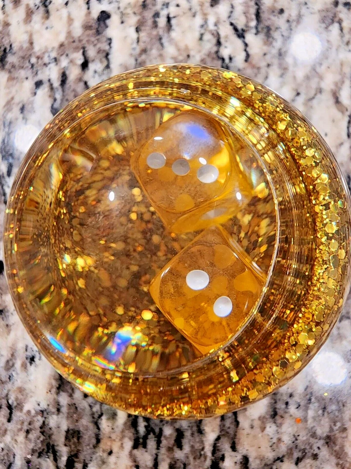 Dados de traqueteo de perilla de cambio personalizada de colección Hot Rat Rod palanca de cambios rata fink camionero Foto 2 de 4