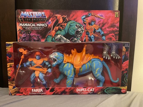2021 Power Con MOTU Origins Leo Faker & Dupli-Cat Sealed with Outer Box. | eBay