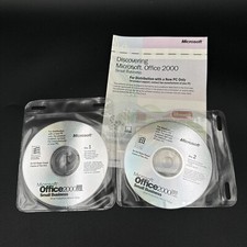 Microsoft Office 2000 Small Business Edition not Sure If Key Was Used 