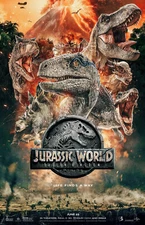 AA2541 Jurassic World Fallen Kingdom Film 2018 IMAX Movie Poster 11x17