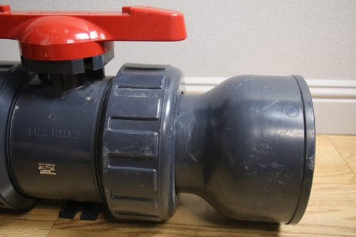 Duo Bloc 21 ASAHI AV 4" Ball Valve FKM PVC - 2x 4" to 6" adapters 150-6 - Picture 4 of 11