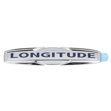 14-18 Jeep Cherokee KL CHROME LONGITUDE EMBLEM NAMEPLATE DECAL OEM NEW MOPAR