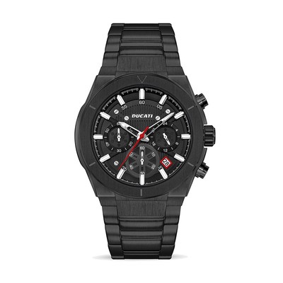 Ducati Corse Black Locman Steel Men's Chronograph - DTWGI0000905