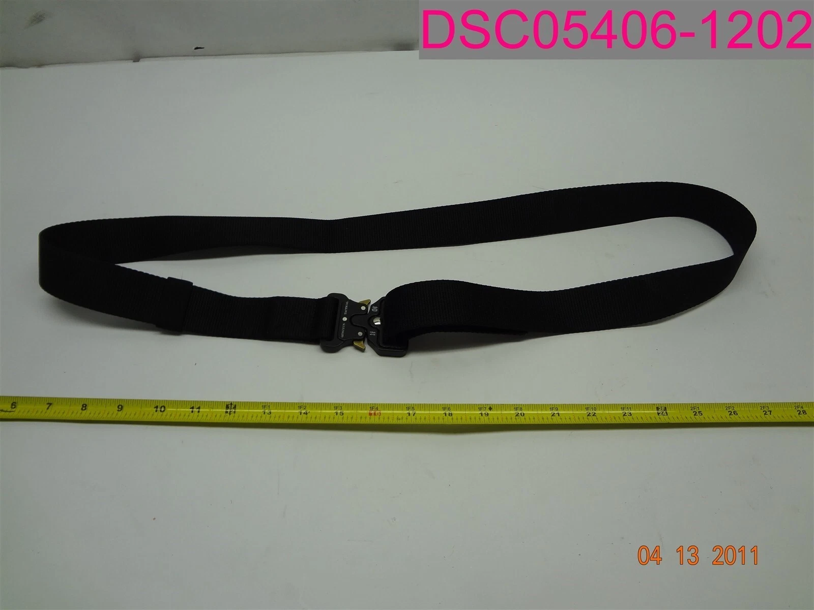 s-l1600 Qingyun Tactical Belt  Military Style Quick Release 1.5"W x 52"L Black