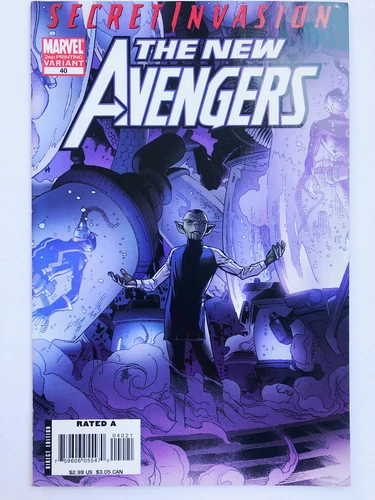 New Avengers #40 2nd PRINT VARIANT 1st Skrull Queen Veranke 2008