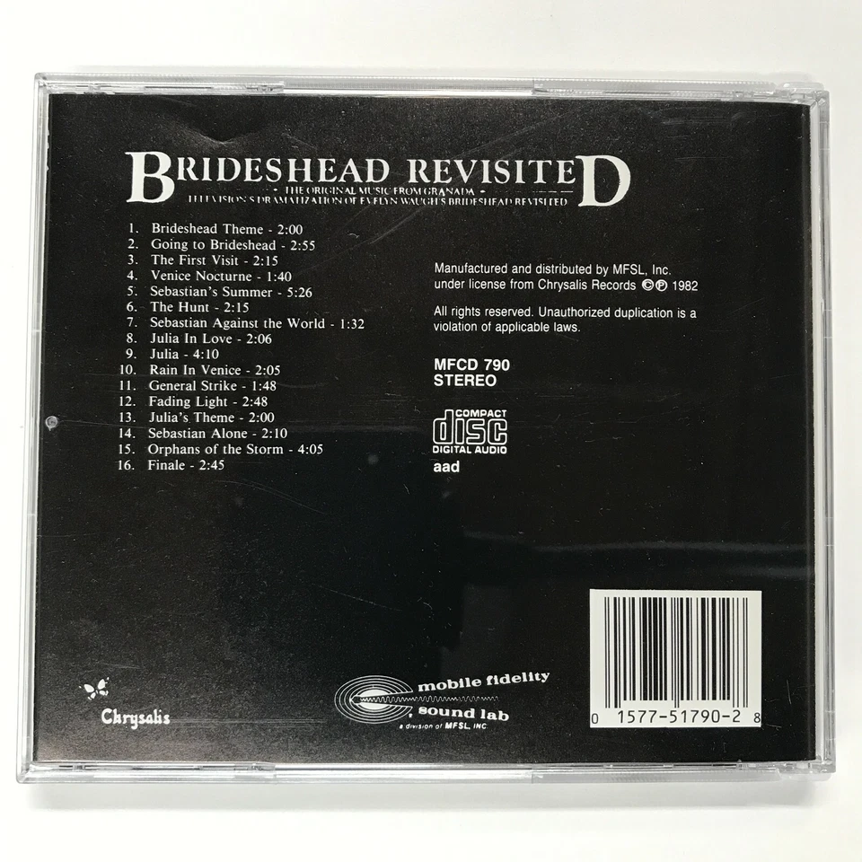 Brideshead Revisited (Original Master Recording) CD MFSL Foto 2 de 4