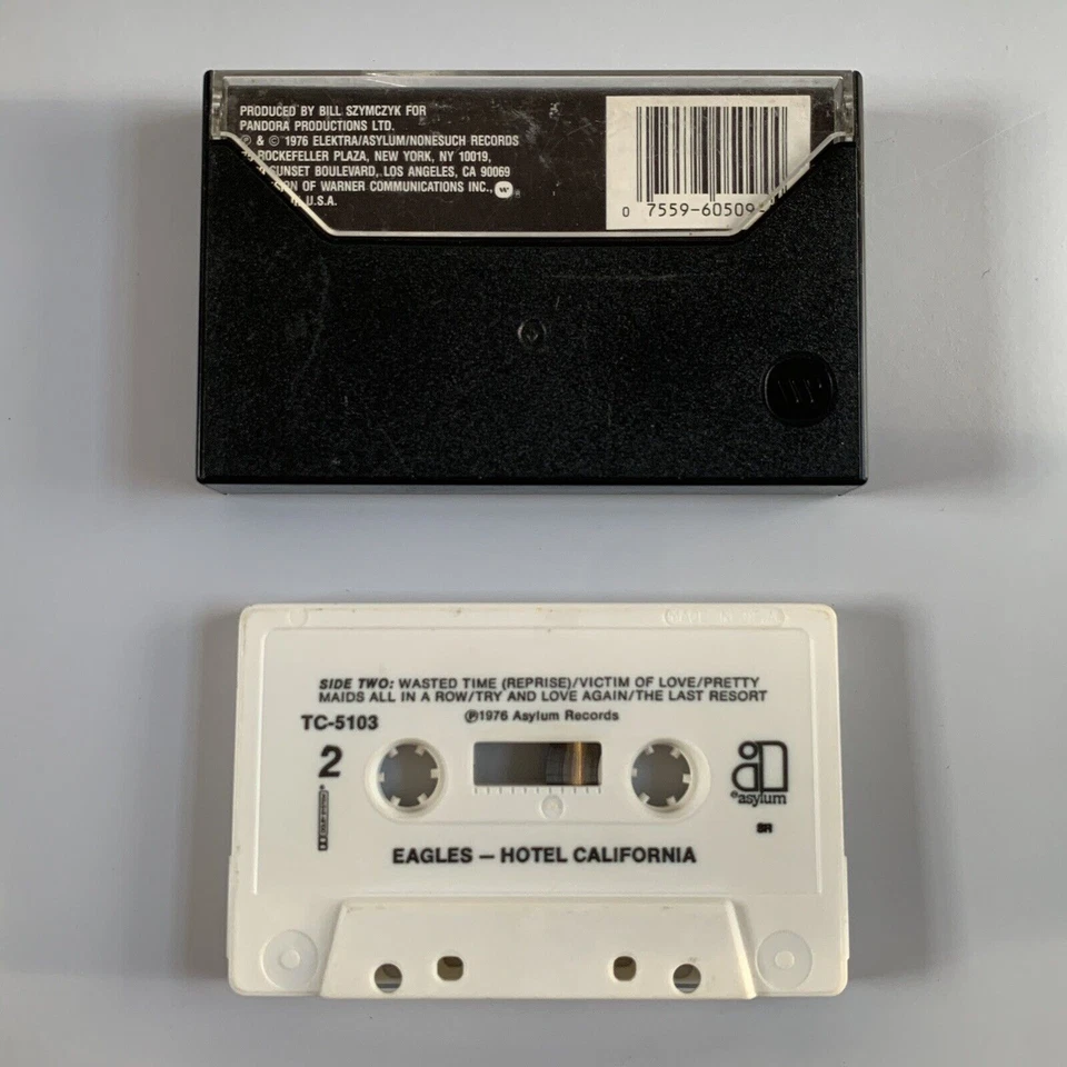 Eagles - Hotel California (1976) Cassette Tape Asylum Records EX - Image 2 of 3