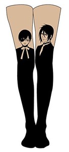 Anime Black Butler Sebastian Ciel Women S Cosplay Tights